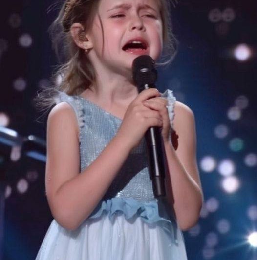 6 year old girl sings the hall are stunned Watched in 1 day 90 million people