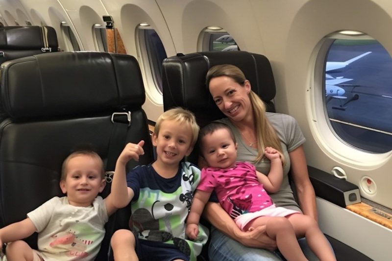 Millionaire Mocks Poor Woman with 3 Kids on Business Class Flight until Pilot Interrupts Him — Story of the Day