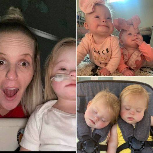 To silence critics, the mother of atypical Down syndrome twins displays how beautiful and precious they are.