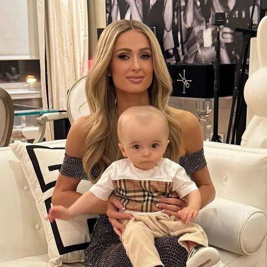 Paris Hilton lashes out at mean online comments about son’s head: “He just has a large brain”