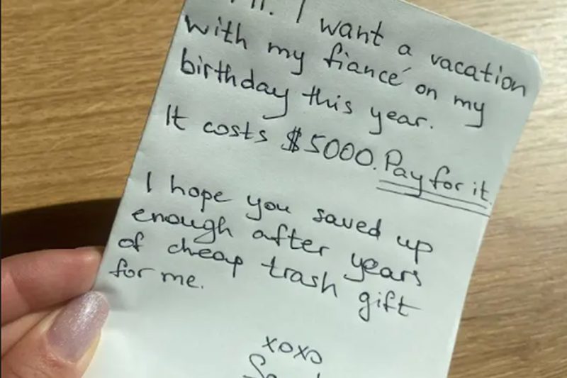 Our Granddaughter Sent Us a Note with Disgusting Text Demanding $5000 — So We Decided to Teach Her a Lesson