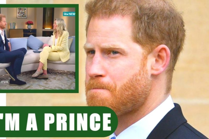 Harry LASH OUT On Rebecca Barry Over REFUSAL To CALL Him PRINCE on Tabloids On Trial ITV Interview [Watch video below]