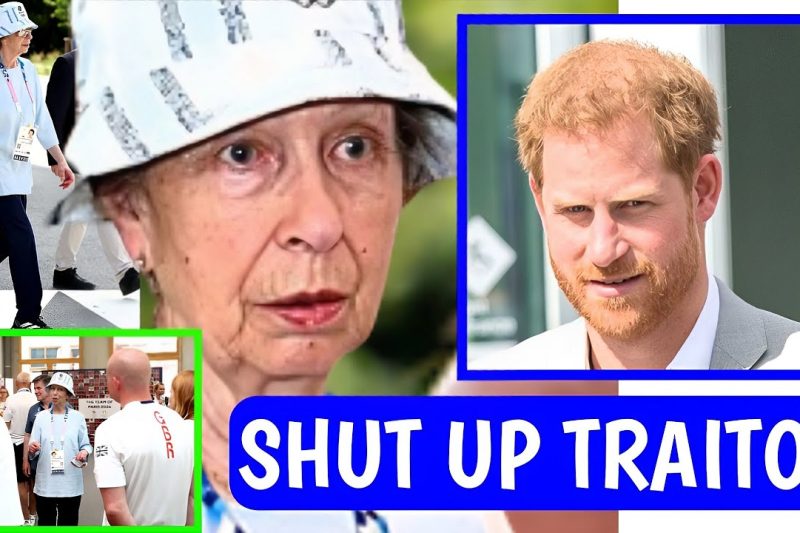 SHUT UP TRAITOR! PrincessAnne DESTROY Harry In Three Words On Seeing Him At Paris OlympicsGames 2024 [Watch video below]