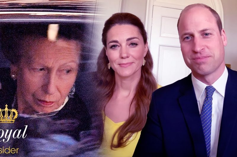 A Family Affair! Catherine & William Send Very Moving Message to Princess Anne  [Watch video below]