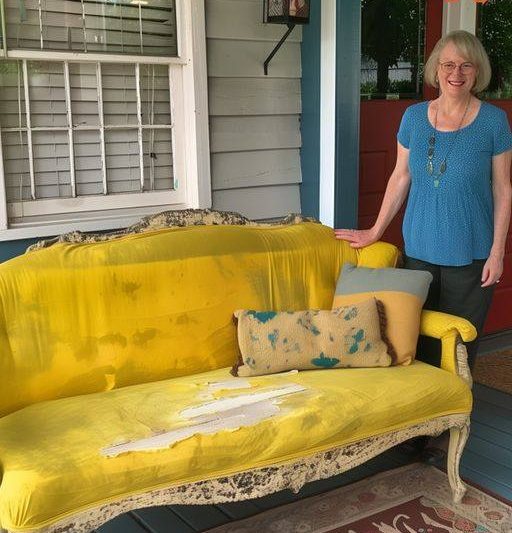 My Stepmother ‘Gifted’ Me an Old, Smelly Couch — When She Saw What I Did With It, She Demanded $2,500 From Me