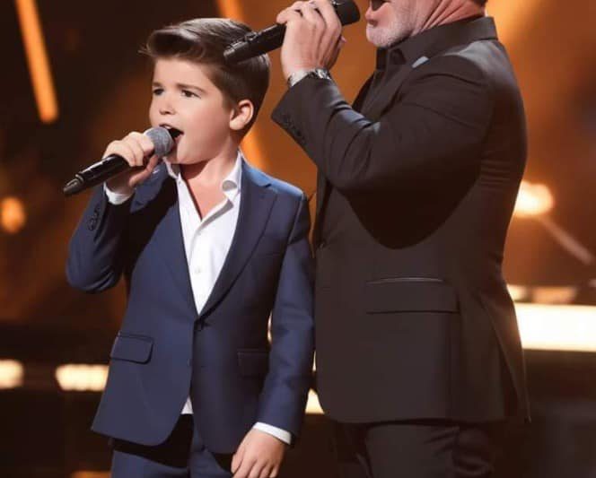 It was an unforgettable! Simon Cowell and Son sing an Adorably Angelic Version of “Don’t Stop Believin”